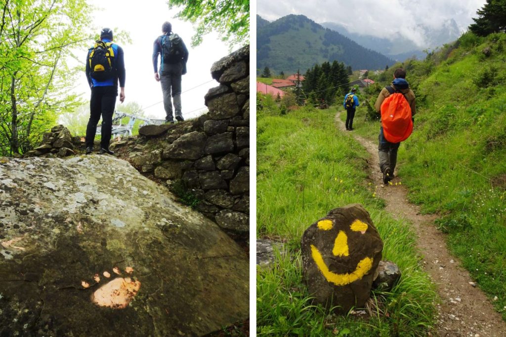 Ursa Trail Hiking paths in Metsovo area, Epirus, Greece