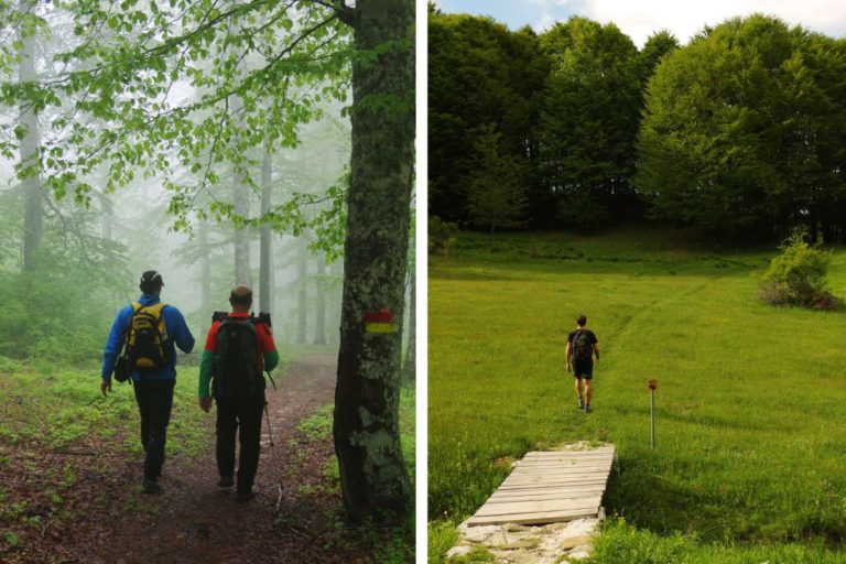 Ursa Trail Hiking paths in Metsovo area, Epirus, Greece